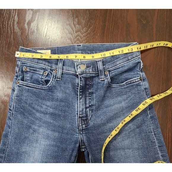 Levis Premium Lot Skinny Taper Jeans Slim Fit Stretch Womens Size W30 L30 - Picture 6 of 12
